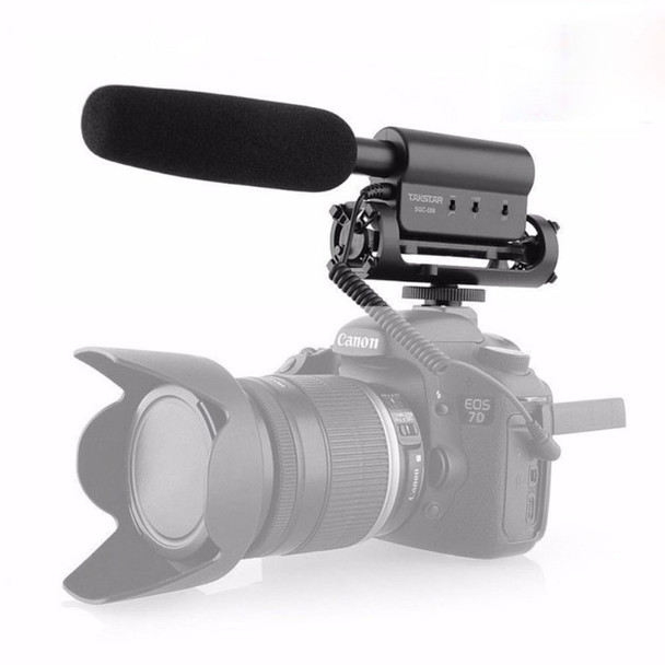 TAKSTAR SGC-598 Interview Video Recording Mic Condenser Microphone for DSLR Camera