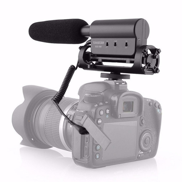TAKSTAR SGC-598 Interview Video Recording Mic Condenser Microphone for DSLR Camera