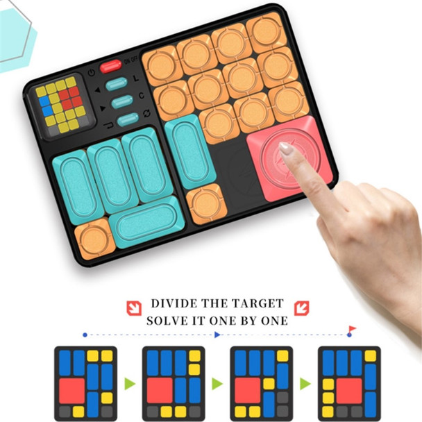 Super Huarong Road Sliding Puzzle Game Magnetic Puzzle Intelligence Thinking Logic Training Toy