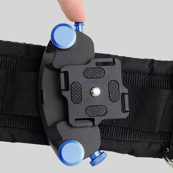 POYINCO PY-081 for GoPro SLR Camera Belt Clip Backpack Shoulder Strap Hanger - Grey