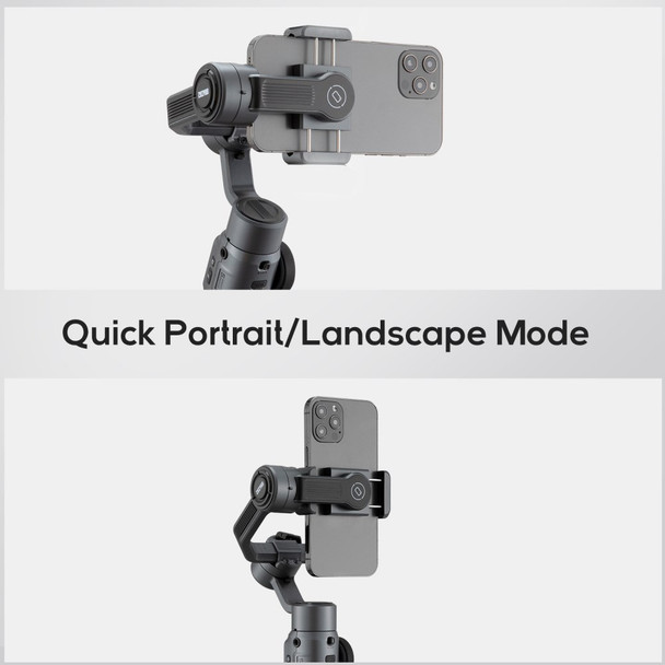 ZHIYUN SMOOTH 5  3-Axis Anti-shake Mobile Phone Handheld Gimbal Holder Live Streaming Stabilizer Photography Bracket with Tripod - Standard Version