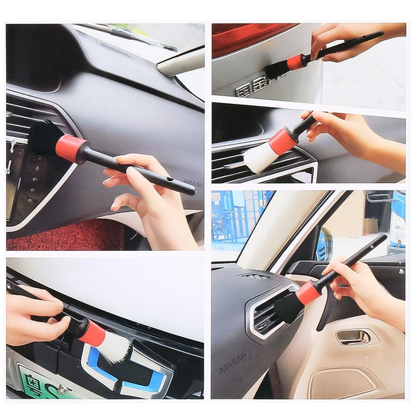 5 PCS Clean Tool Dirt Duster Brush for Car Air Outlet