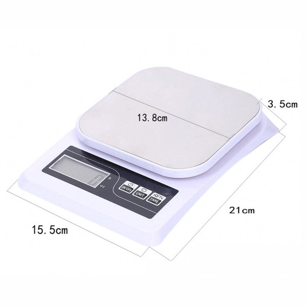5kg/1g Stainless Steel High Precision Electronic Scale Digital Kitchen Scale for Cooking Baking Weighing Scale