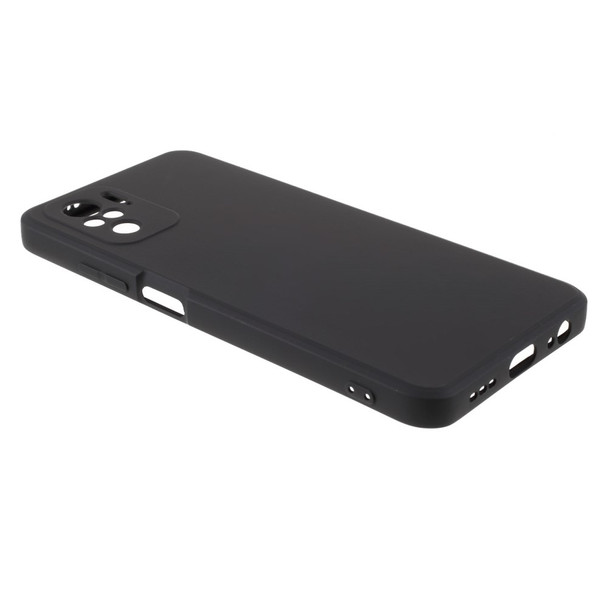 X-LEVEL Drop-proof Soft TPU Back Cover for Xiaomi Poco M5s 4G / Redmi Note 10 4G / Note 10S 4G - Black