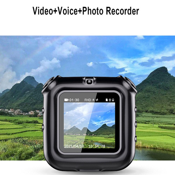 V9 128GB Video Voice Photo Recorder 1080P HD Mini Portable DV Camera Audio Recorder with Screen