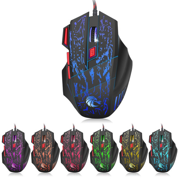 HXSJ One-handed Gaming Keyboard Mouse Set