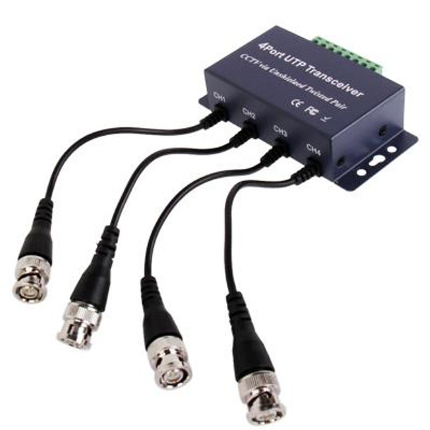 4 CH UTP Passive Balun Transceivers