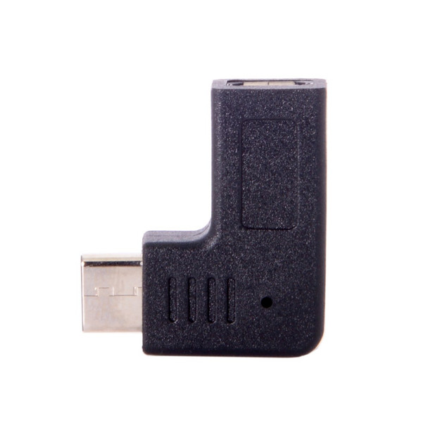 USB-C Type-C Male to Micro USB 2.0 5Pin Female Data Adapter 90 Degree Angled Type