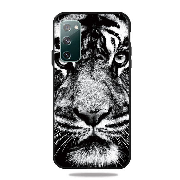 Pattern Printing TPU Shell Case Cover for Samsung Galaxy S20 FE/S20 FE 5G/S20 Lite/S20 FE 2022 - Tiger