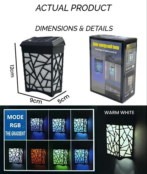 LED Outdoor Solar Lamp