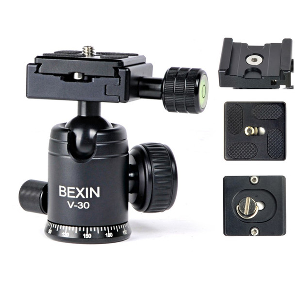 BEXIN MS08 Professional Tabletop Aluminum Alloy Photography Tripod for Phone Camera