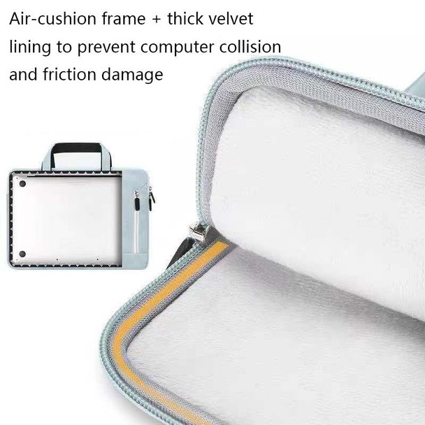 Q5 PU Waterproof and Wear-resistant Laptop Liner Bag, Size: 14 / 14.6 inch(Light Gray)