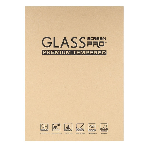 Explosion-proof Straight Edges Tempered Glass for Samsung Galaxy Tab S9+ / S7+ / S7 FE / S8+ Full Glue Full Screen Protector