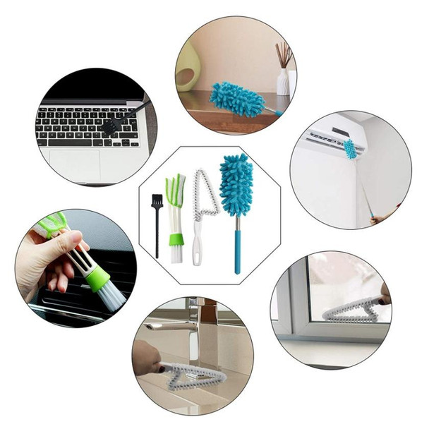 8 PCS / Set Groove Window Sill Cleaning Brush