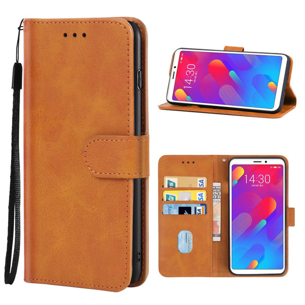 Leather Phone Case - Meizu V8(Brown)