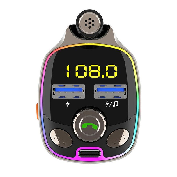 BC08 Car MP3 Bluetooth FM Transmitter With Ambient Light