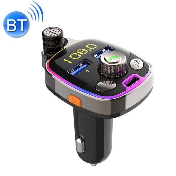 BC08 Car MP3 Bluetooth FM Transmitter With Ambient Light