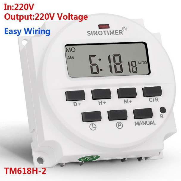 Digital Time Switch Programmable Timer Switch