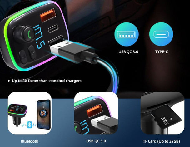 Multi-functional Car FM Transmitter