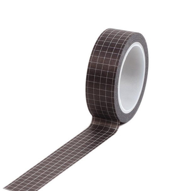 10 PCS Simple Manual Decorative Stickers Plaid Material Tape(FG-03)