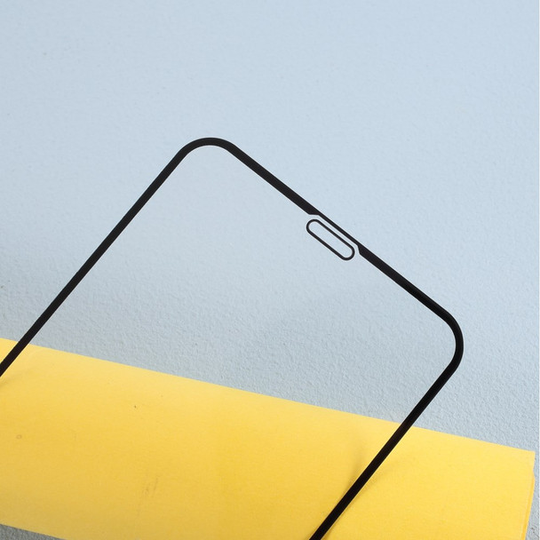 Full Glue Silk Print Tempered Glass Screen Protector for iPhone XS 5.8 inch / X Full Coverage