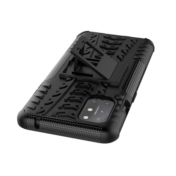 Cool Tyre PC + TPU Hybrid Shell Case for OnePlus 8T - Black