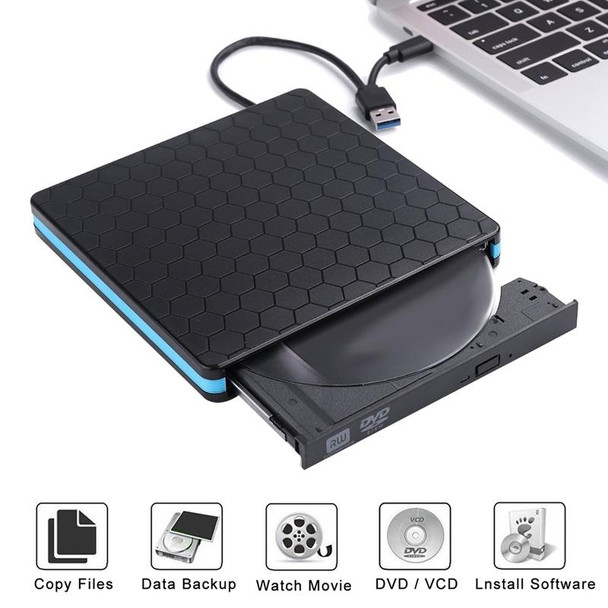 Universal Optical Drive Type-C USB 3.0 External DVD/CD/VCD Burner RW SVCD Drive Player