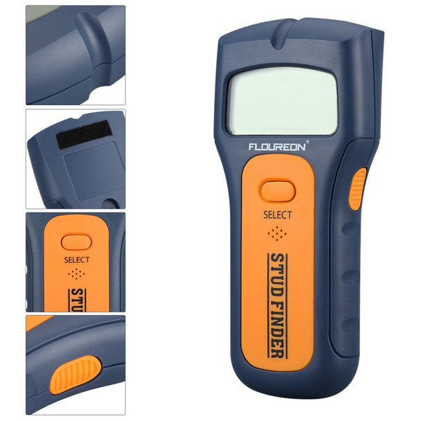 TS79 Handheld 3 in 1 Stud Finder Wire Metal Wood Detector Wall Scanner with LCD Display