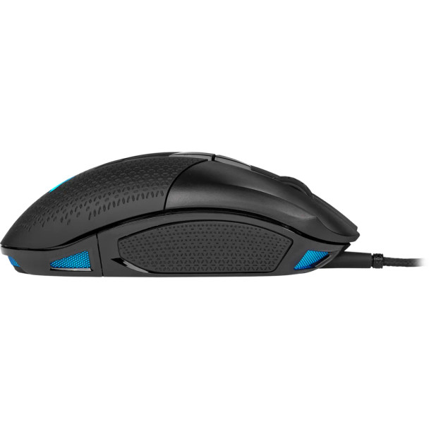 CORSAIR NIGHTSWORD RGB; Performance Tunable FPS/MOBA Gaming Mouse; Black; Backlit RGB LED; 18000 DPI; Optical