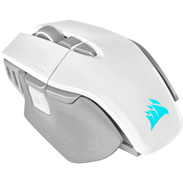 Corsair M65 RGB Ultra with Slipstream + Bluetooth; 26000DPI; White