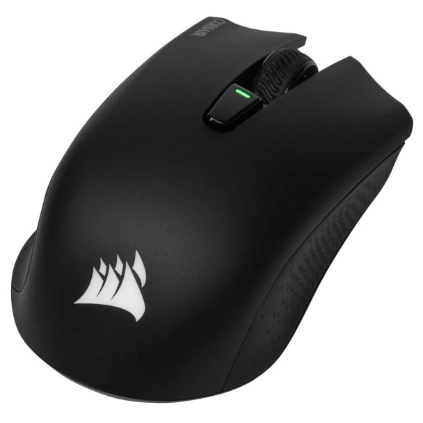 Corsair HARPOON RGB WIRELESS Gaming Mouse; 10;000 DPI; 2.4GHz SLIPSTREAM; Rechargeable Lithium-Polymer; Black