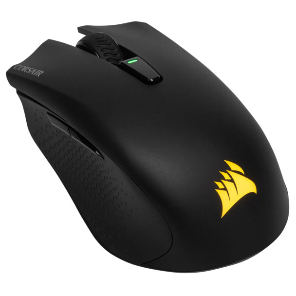 Corsair HARPOON RGB WIRELESS Gaming Mouse; 10;000 DPI; 2.4GHz SLIPSTREAM; Rechargeable Lithium-Polymer; Black