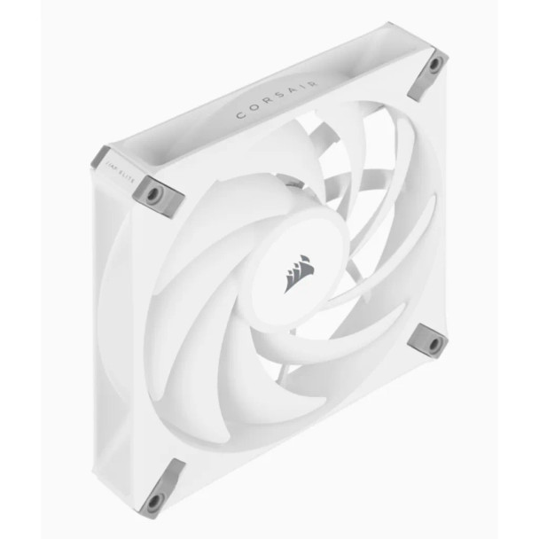 CORSAIR AF ELITE Series; AF140 ELITE WHITE; 140mm Fluid Dynamic Fan with AirGuide; Single Pack.