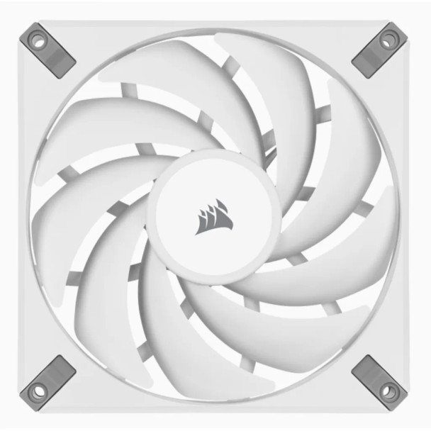 CORSAIR AF ELITE Series; AF140 ELITE WHITE; 140mm Fluid Dynamic Fan with AirGuide; Single Pack.