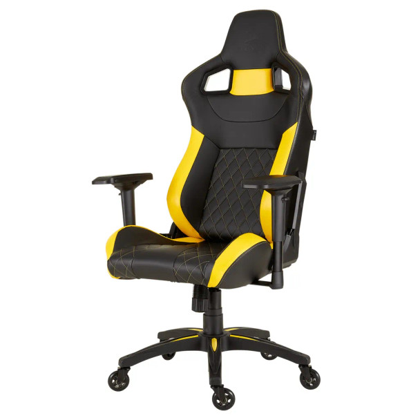 CORSAIR T1 RACE GAMING CHAIR 2018 - BLACK/YELLOW