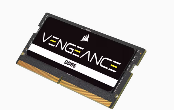 Corsair Vengeance® Series 16GB (1 x 16GB) DDR5 SODIMM 4800MHz 1.1V.