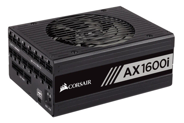 Corsair AXi Series AX1600i High-Performance ATX Power Supply  1600 Watt 80 Plus® Platinum Certified PSU; 10yr Warranty