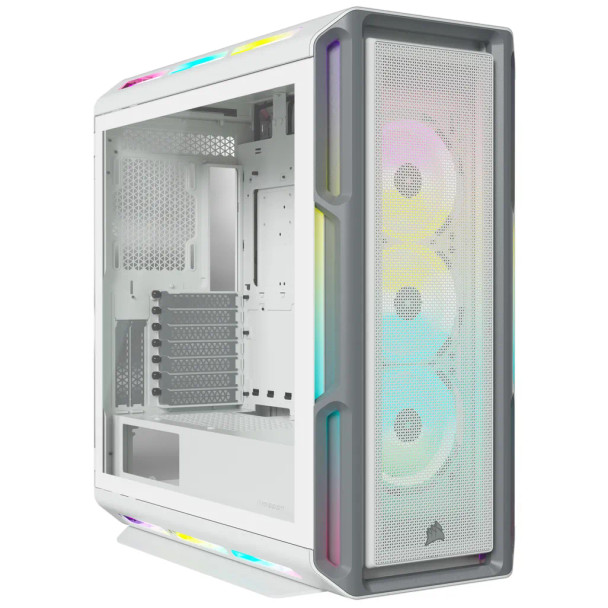 iCUE 5000T Tempered Glass Mid-Tower; White