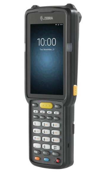 Zebra MC3300x 4-inch 800 x 480p Handheld Touchscreen Mobile Computer Black