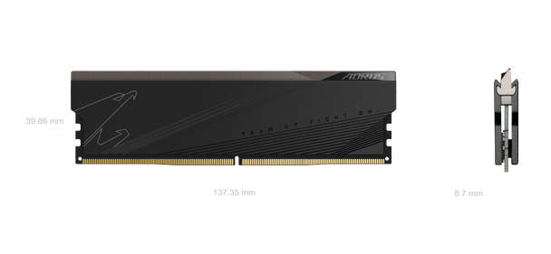 AORUS Memory DDR5 5200MHz 32GB Memory Kit; XMP 3.0; Selected High Quality Memory ICs; INTEL Z690 certified