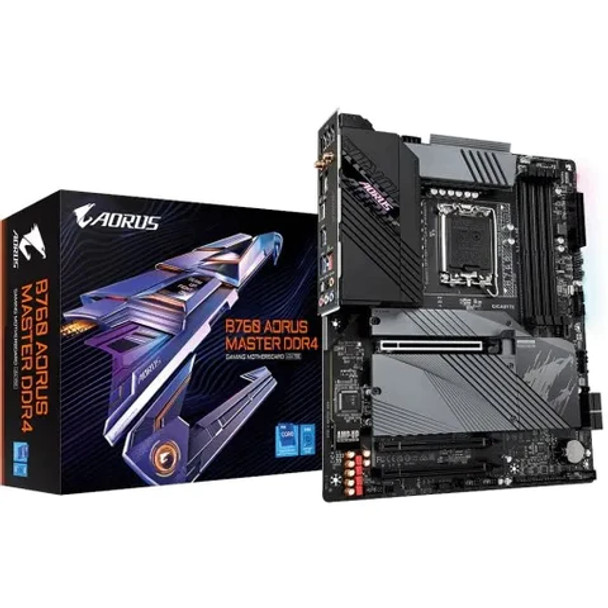 GIGABYTE Intel® B760 Chipset for 12th/13th Gen LGA 1700; 4x