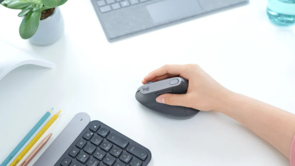 Logitech MX Vertical Advanced Ergonomic Mouse - GRAPHITE