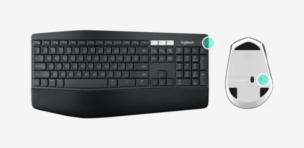 Logitech Wireless Keyboard and mouse Combo MK850 Unifying USB receiver  Bluetooth technology 2-Year Limited Hardware Warranty