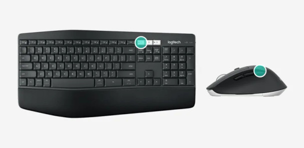 Logitech Wireless Keyboard and mouse Combo MK850 Unifying USB receiver  Bluetooth technology 2-Year Limited Hardware Warranty