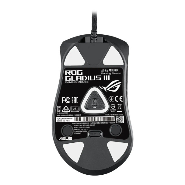 ASUS P706 ROG Gladius III Wireless 26K DPI Black Wireless Gaming Mouse