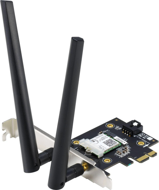 Wi-Fi 6 (802.11ax) AX3000 Dual-Band PCIe Wi-Fi Adapter (L1 SHELF 23A)