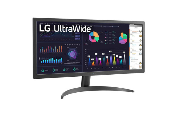 LG 26WQ500 UltraWide Full HD (2560x1080) IPS Monitor with AMD FreeSync; HDR10; 75Hz