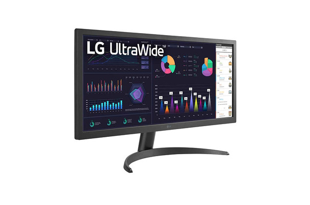 LG 26WQ500 UltraWide Full HD (2560x1080) IPS Monitor with AMD FreeSync; HDR10; 75Hz