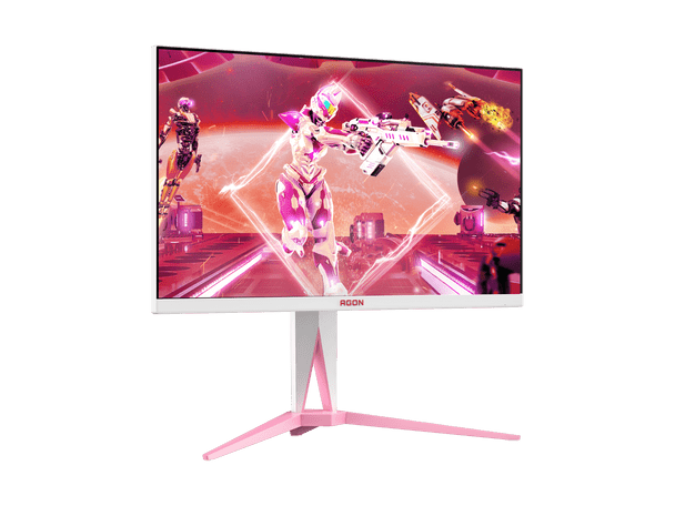 AOC AGON PINK Monitor 27'' 165hz; 2560 x 1440; 1ms Response; ARGB lighting; .