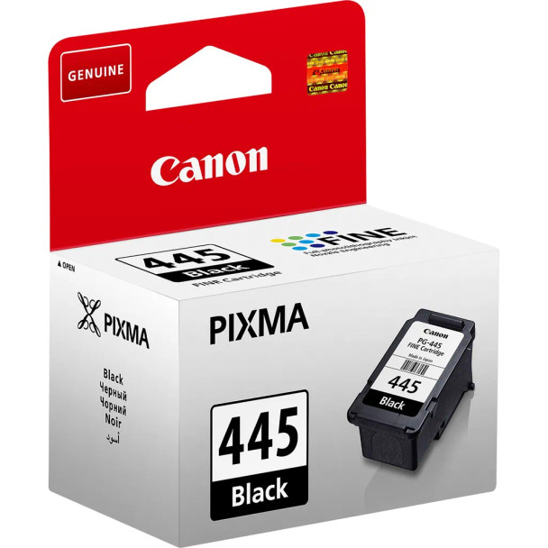 CANON PG-445 BLACK INK CARTRIDGE - 180 pages @ 5%